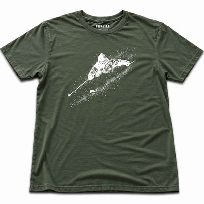 Peak Flow T-shirt - Military Green
