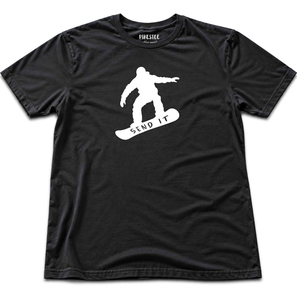 Send it SnowBoard T-shirt - Black