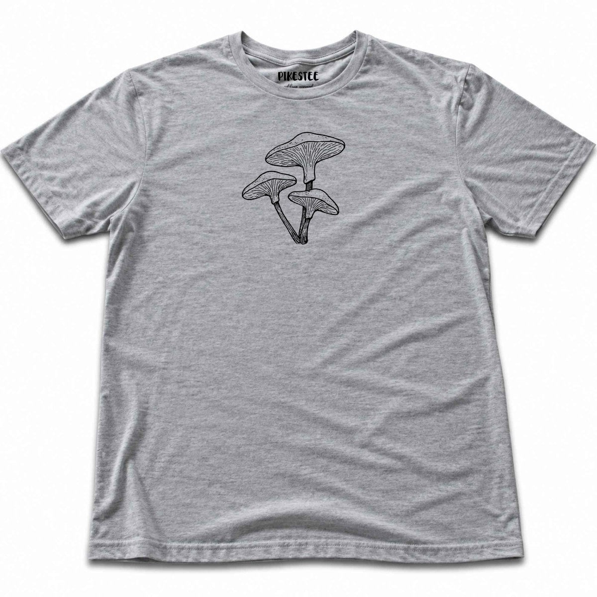 Mushrooms Hand drawn T-shirt - Sport Grey