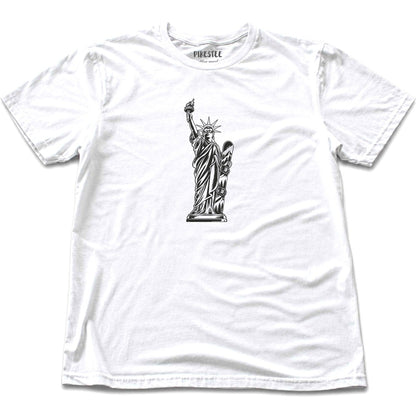 Liberty Snowboard T-shirt - White