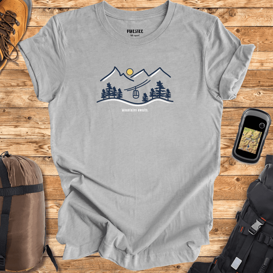 Mountains awaits T-shirt