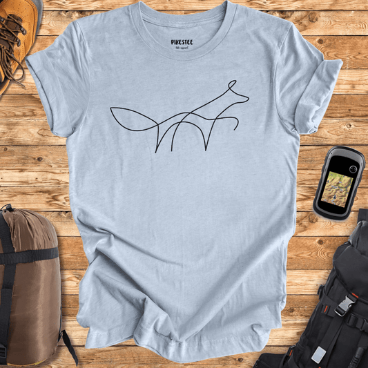 Fox Line Art T-shirt