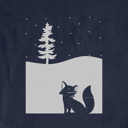 Winter fox Wave T-shirt