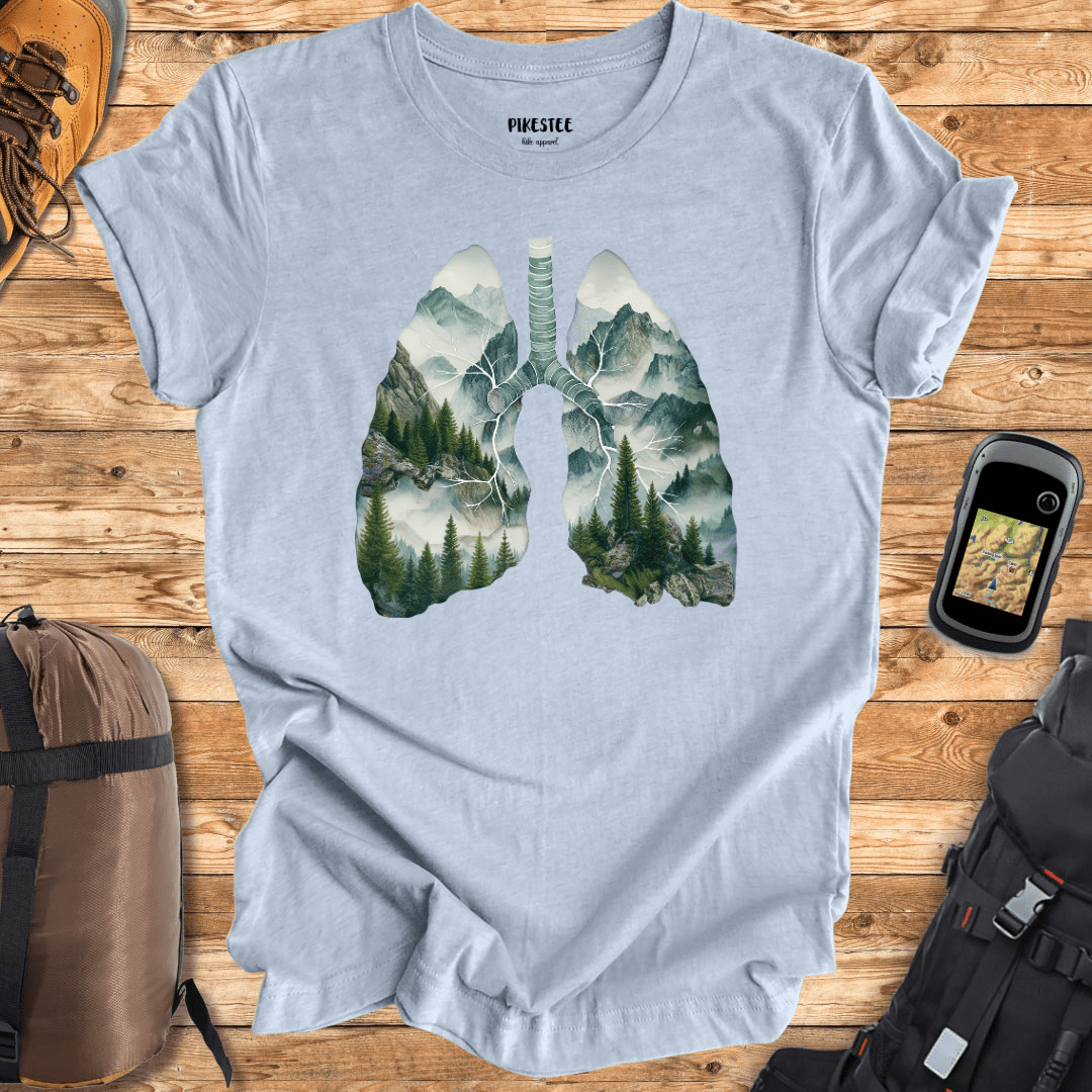 "Green Lungs" graphic T-shirt