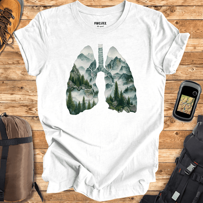 "Green Lungs" graphic T-shirt