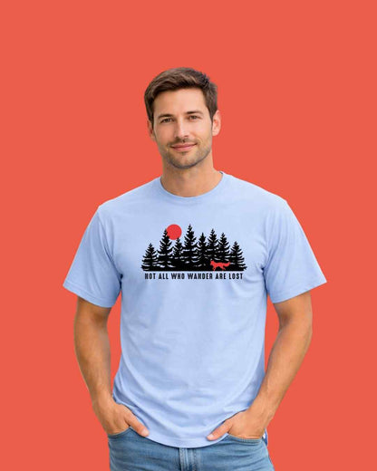 Not All Who Wander Are Lost Fox T-shirt