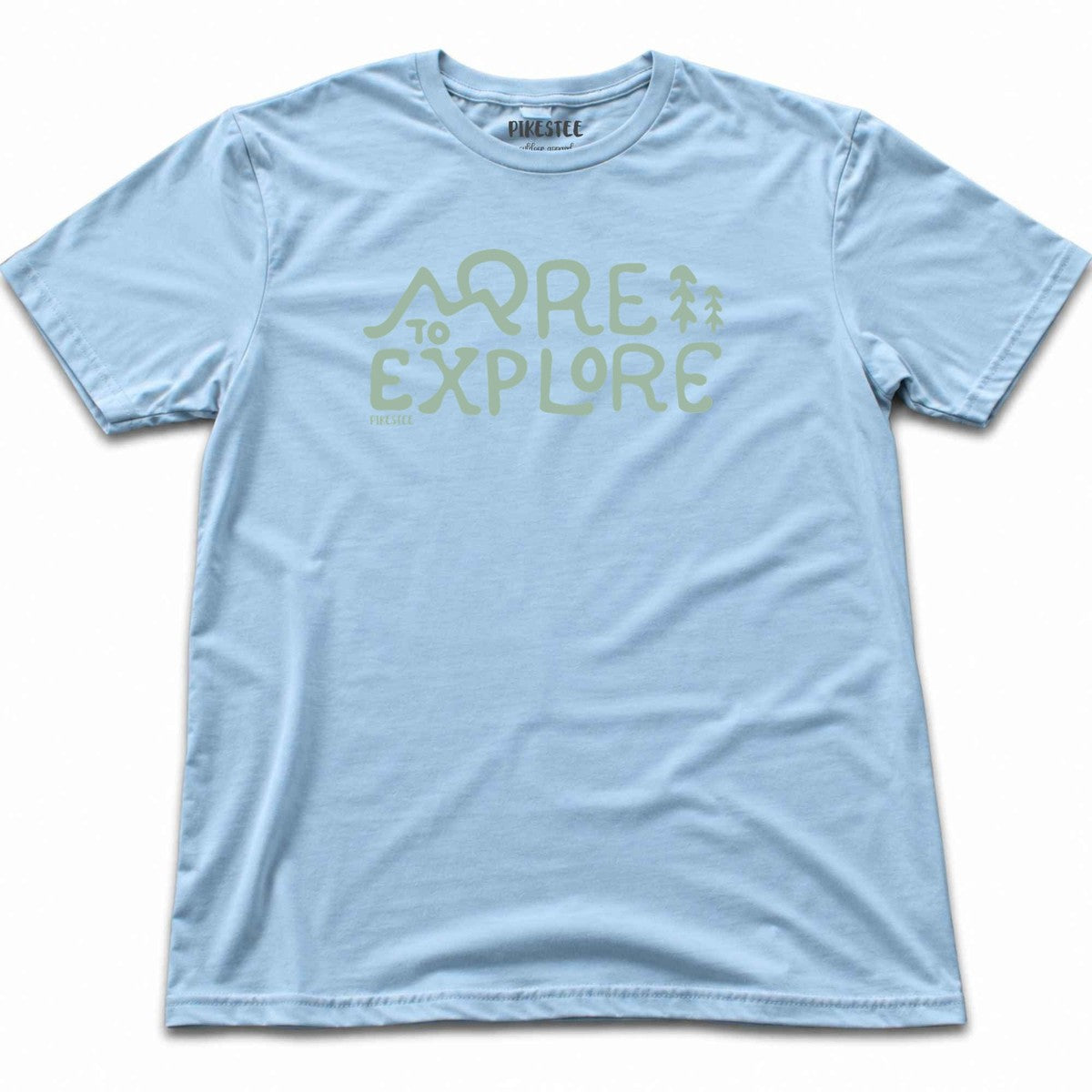 More To Explore T-shirt - Light Blue