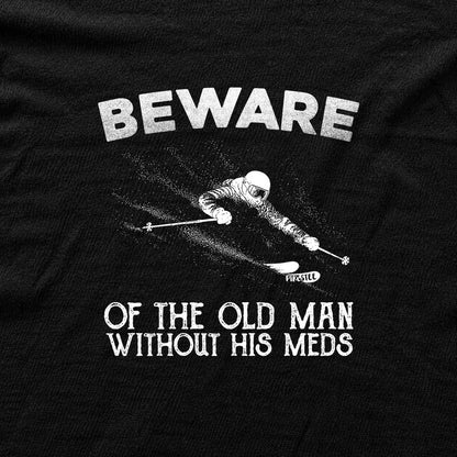 Beware Meds T-shirt - Black - hero