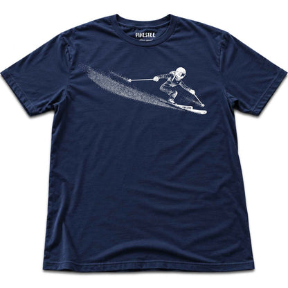 Ski Flow Woman T-shirt - Navy