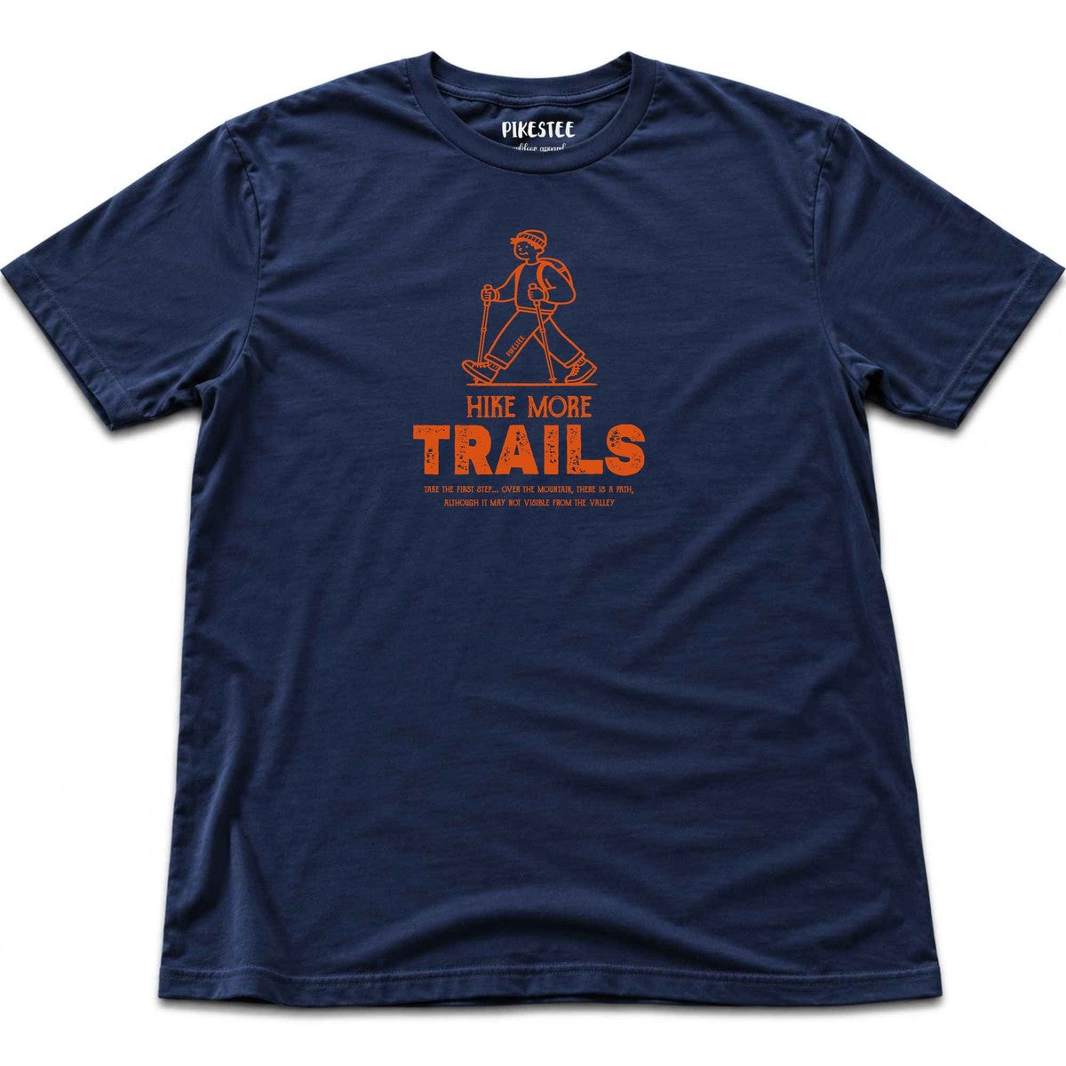 Hike More Trails T-shirt - Navy