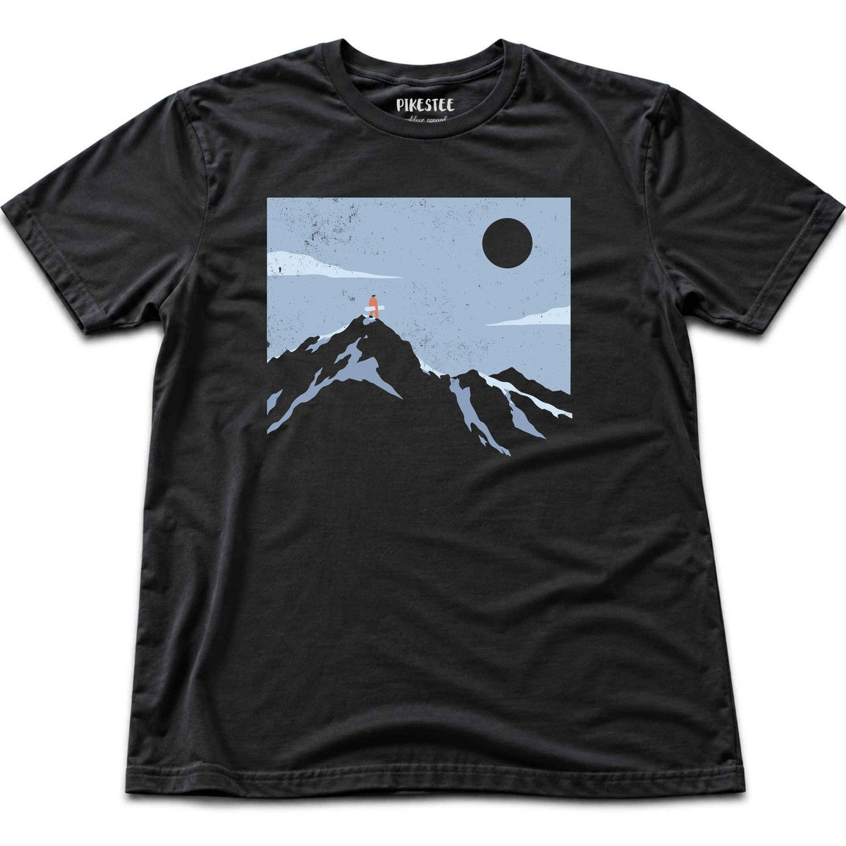 Go On Top Snowboard T-shirt - Black