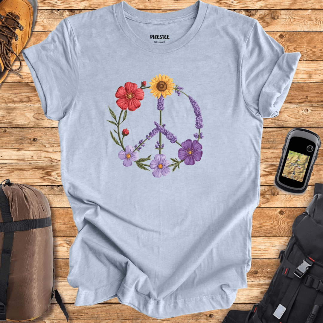 Peace Flowers T-shirt