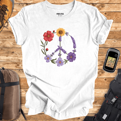 Peace Flowers T-shirt