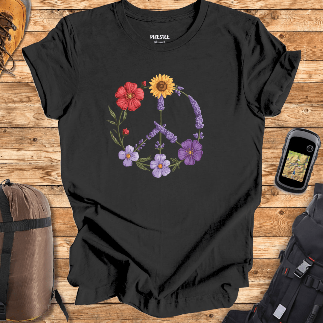 Peace Flowers T-shirt