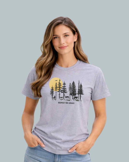 Respect the Locals Forest T-shirt