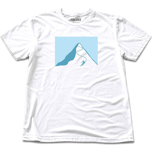 Mountain Ski Descent T-shirt - White