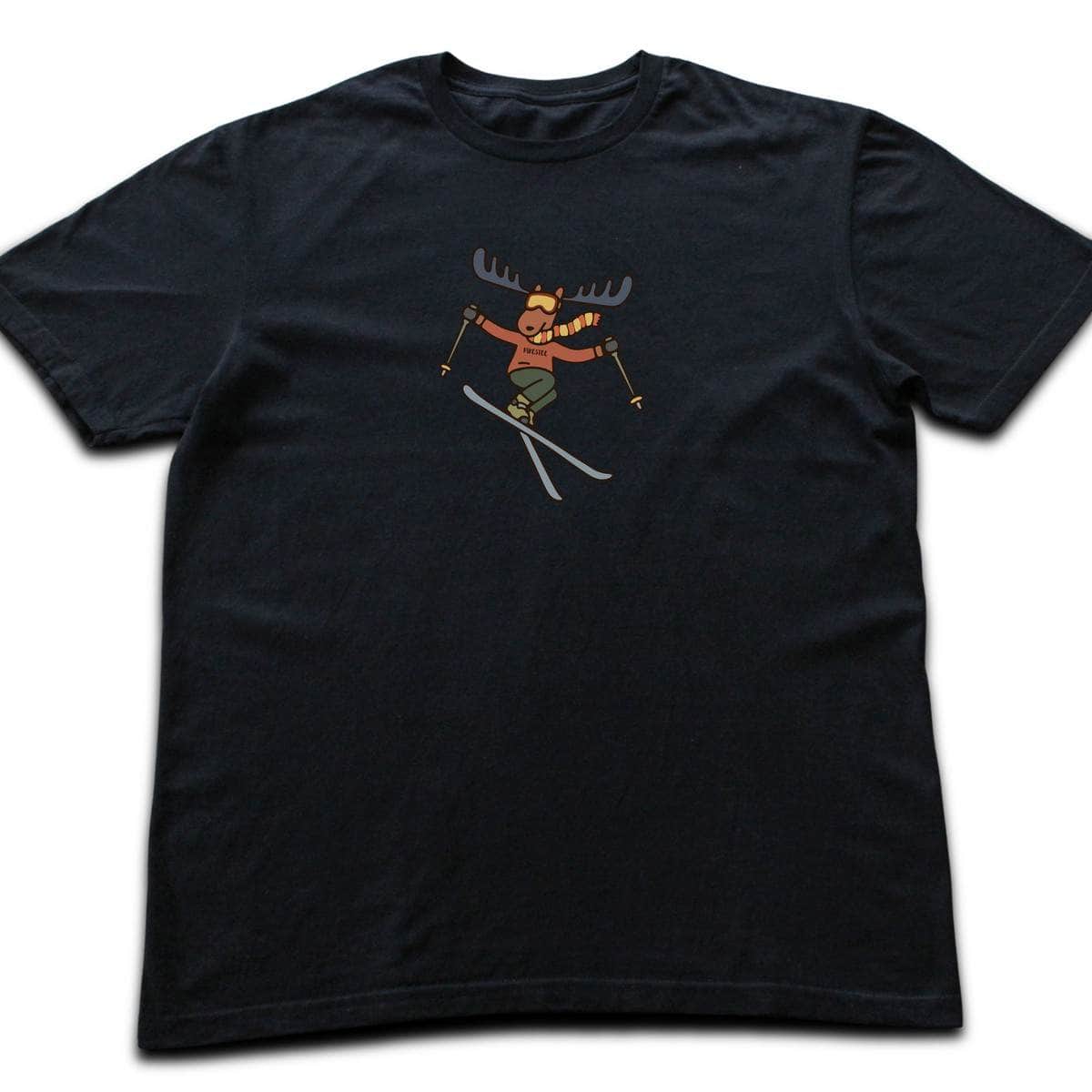 Moose Jump T-shirt - Black