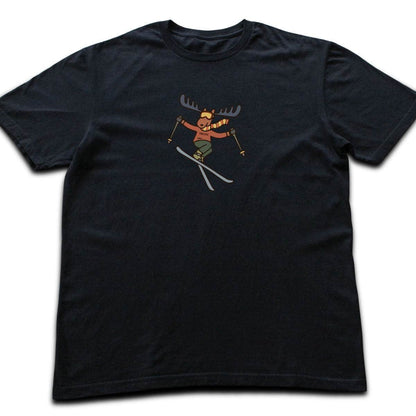Moose Jump T-shirt - Black