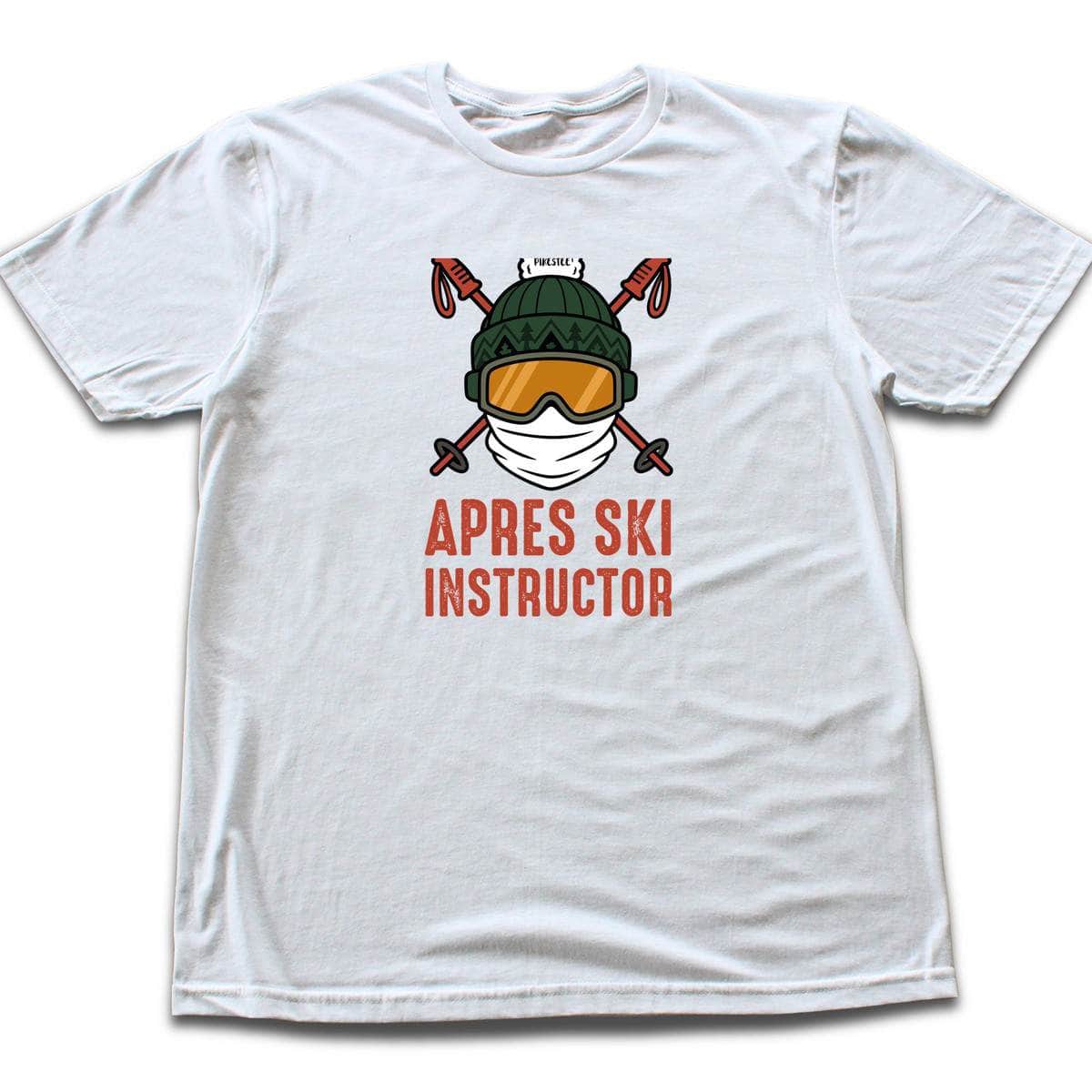Apres Ski Instructor Man T-shirt - White
