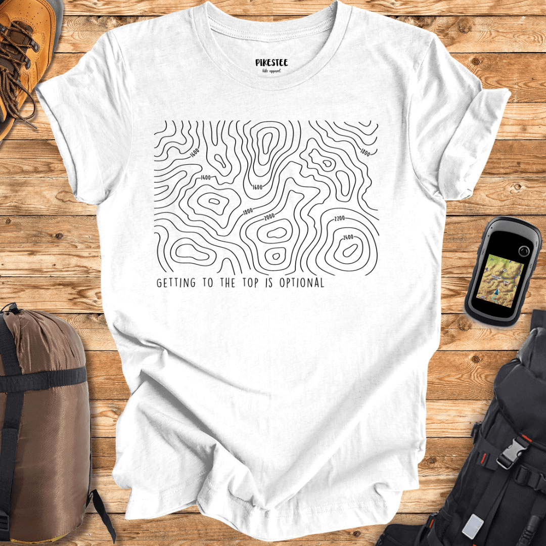 Topographic Lines T-shirt