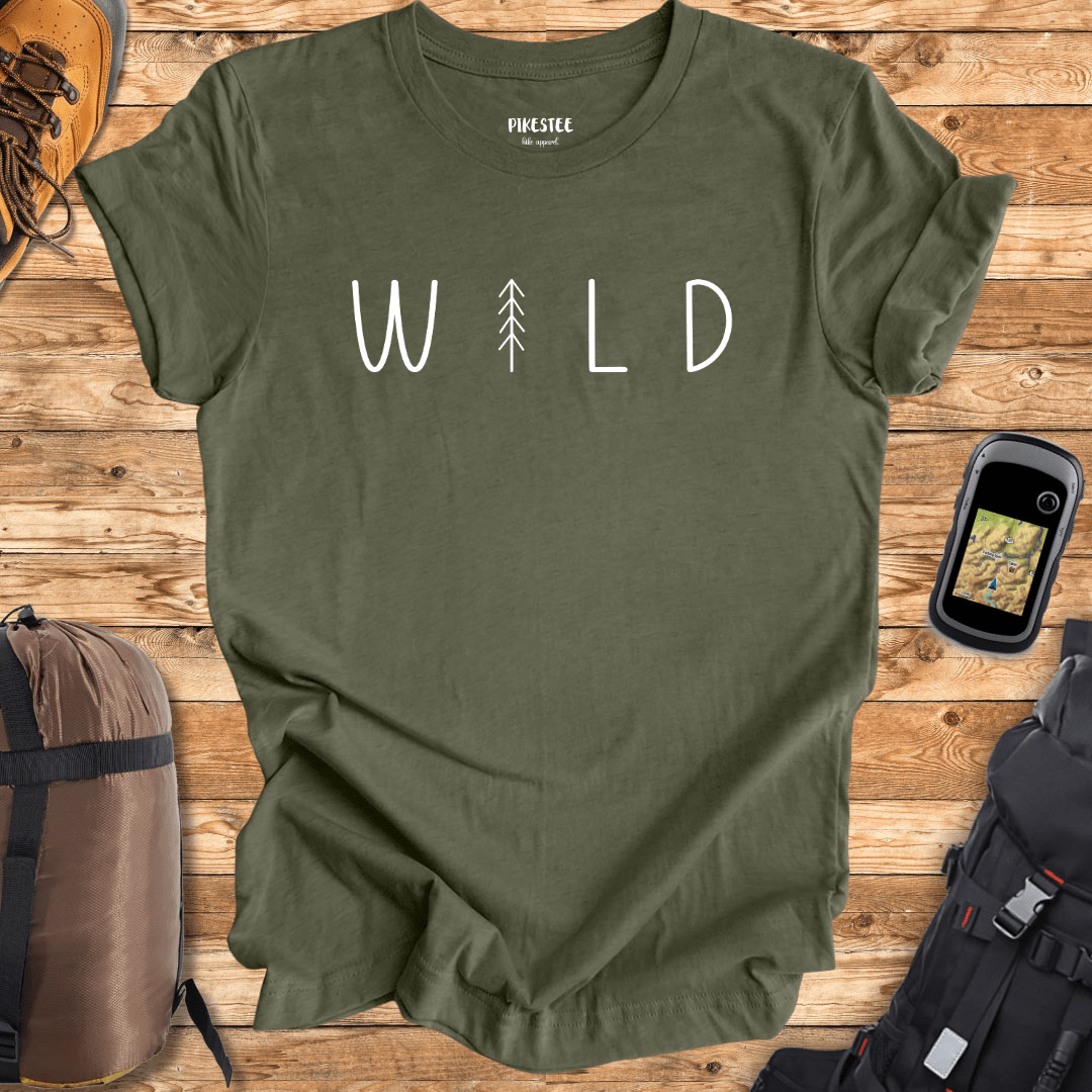 "Wild" graphic T-shirt