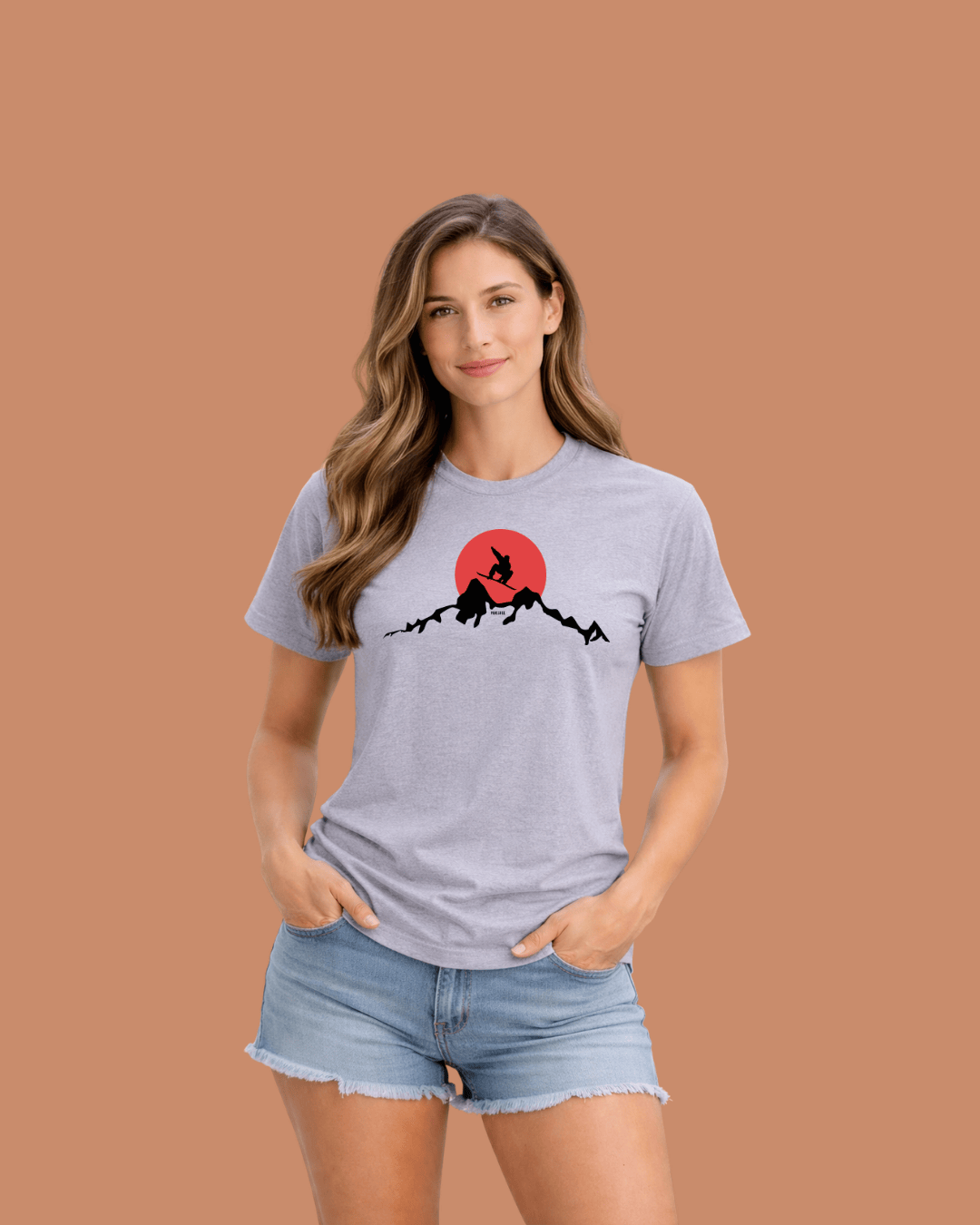 Snowboarder Sun T-shirt