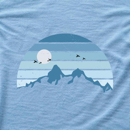 Blue Mountain T-shirt - Light Blue - hero