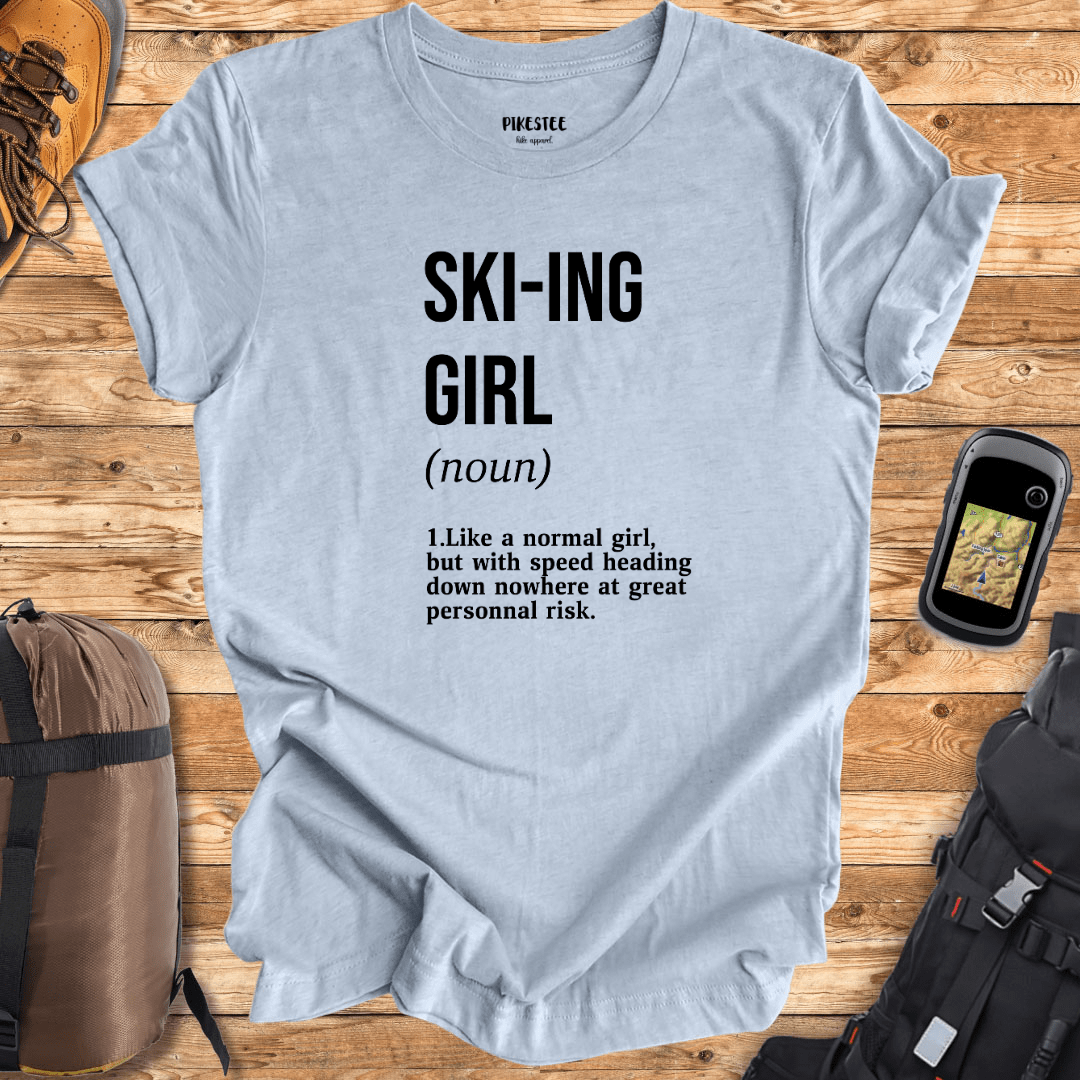 Ski-ing Girl T-shirt