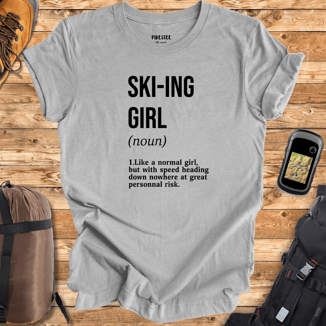 Ski-ing Girl T-shirt