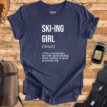 Ski-ing Girl T-shirt