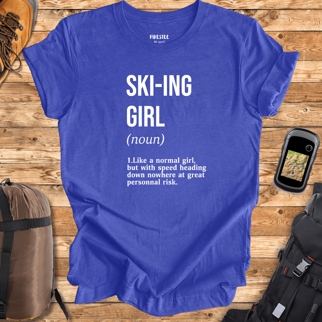 Ski-ing Girl T-shirt