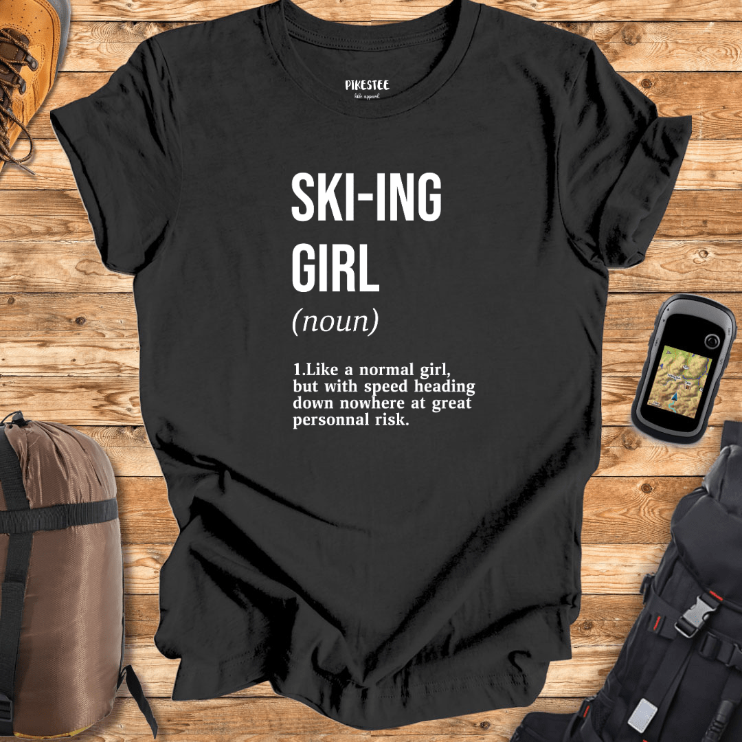 Ski-ing Girl T-shirt