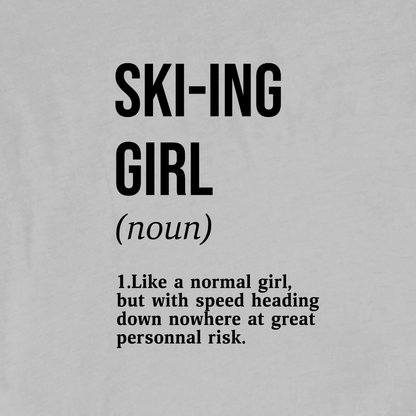 Ski-ing Girl T-shirt