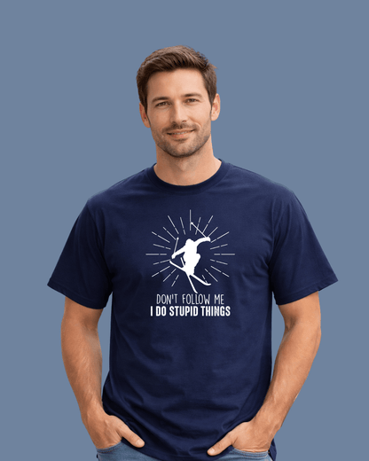 Stupid Things Ski T-shirt