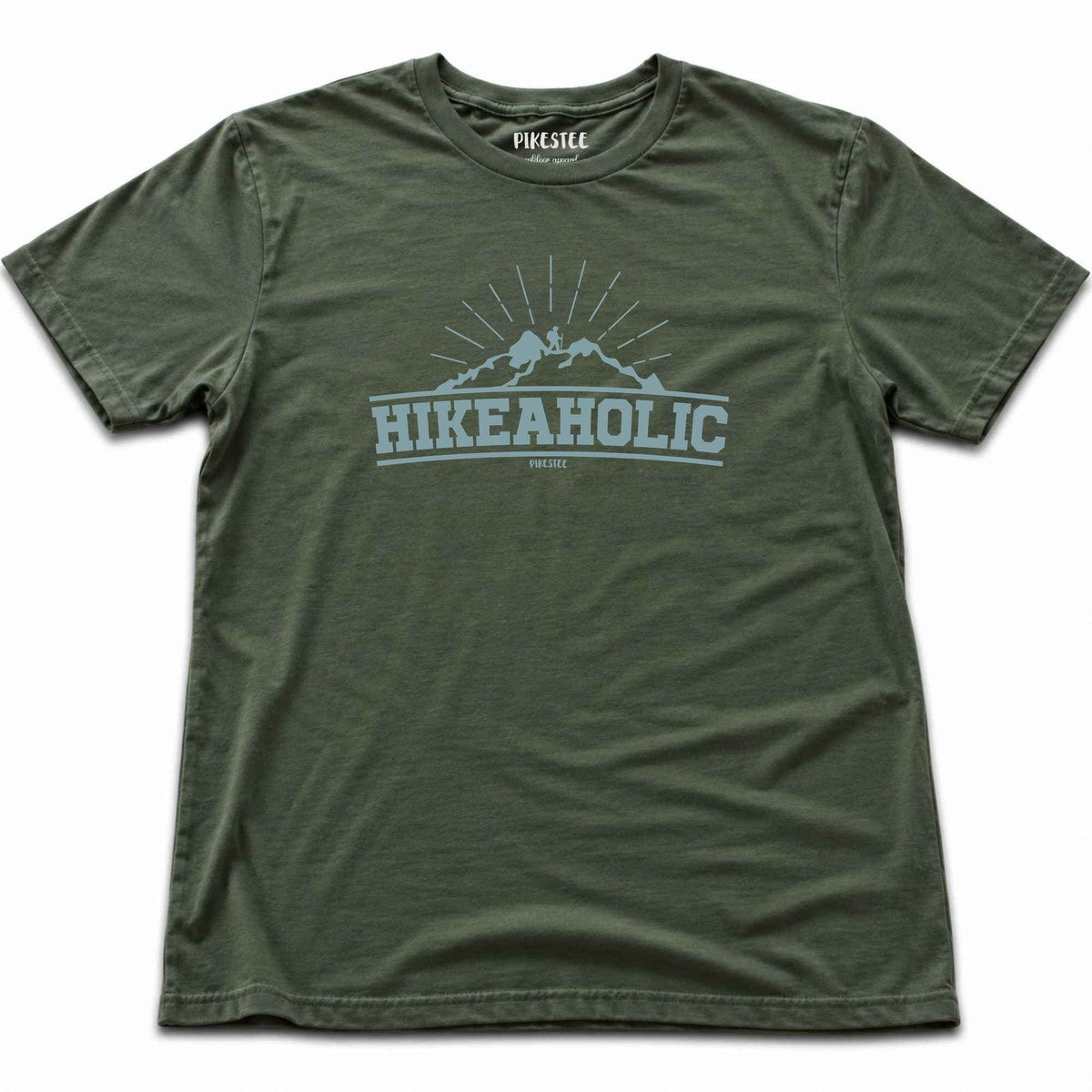 HikeaHolic T-shirt - Military Green