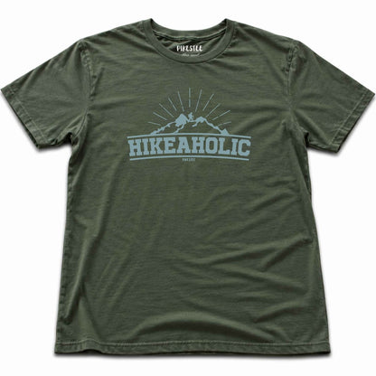 HikeaHolic T-shirt - Military Green