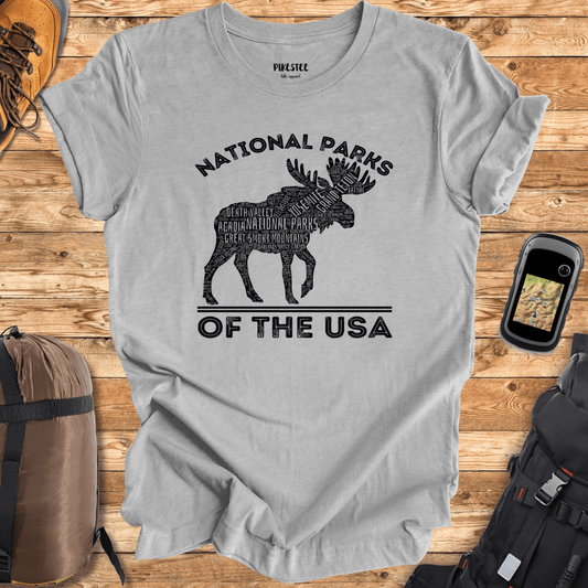 USA  Moose National Park T-shirt