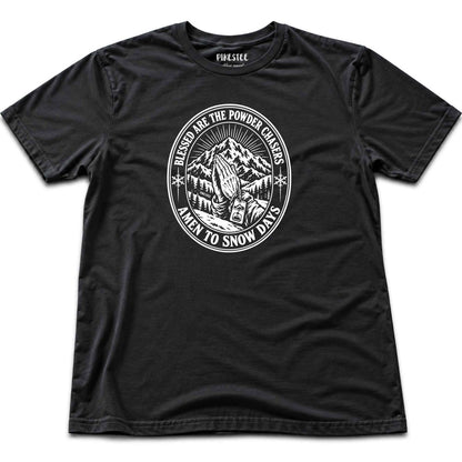 Blessed Are The Chasers T-shirt - Black
