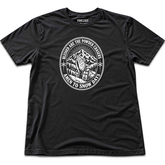 Blessed Are The Chasers T-shirt - Black