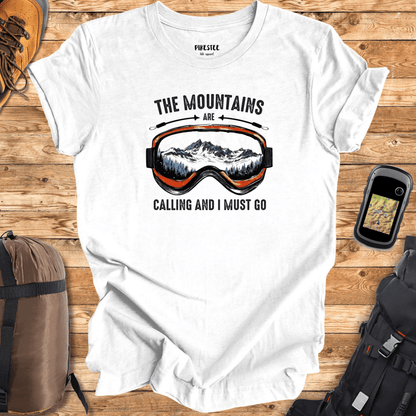 The Mountains are Calling Mask T-shirt