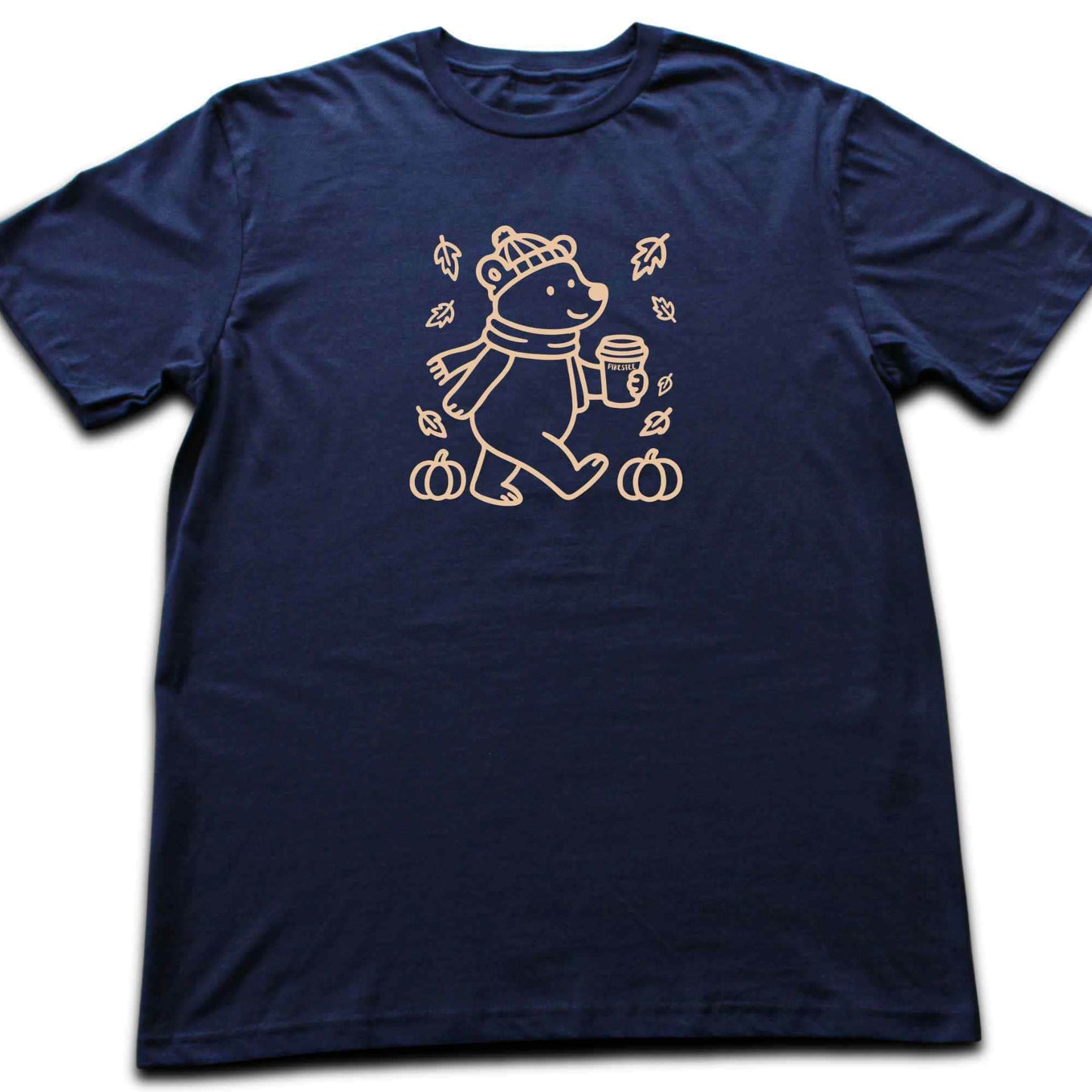 Autumn Coffee Bear T-shirt