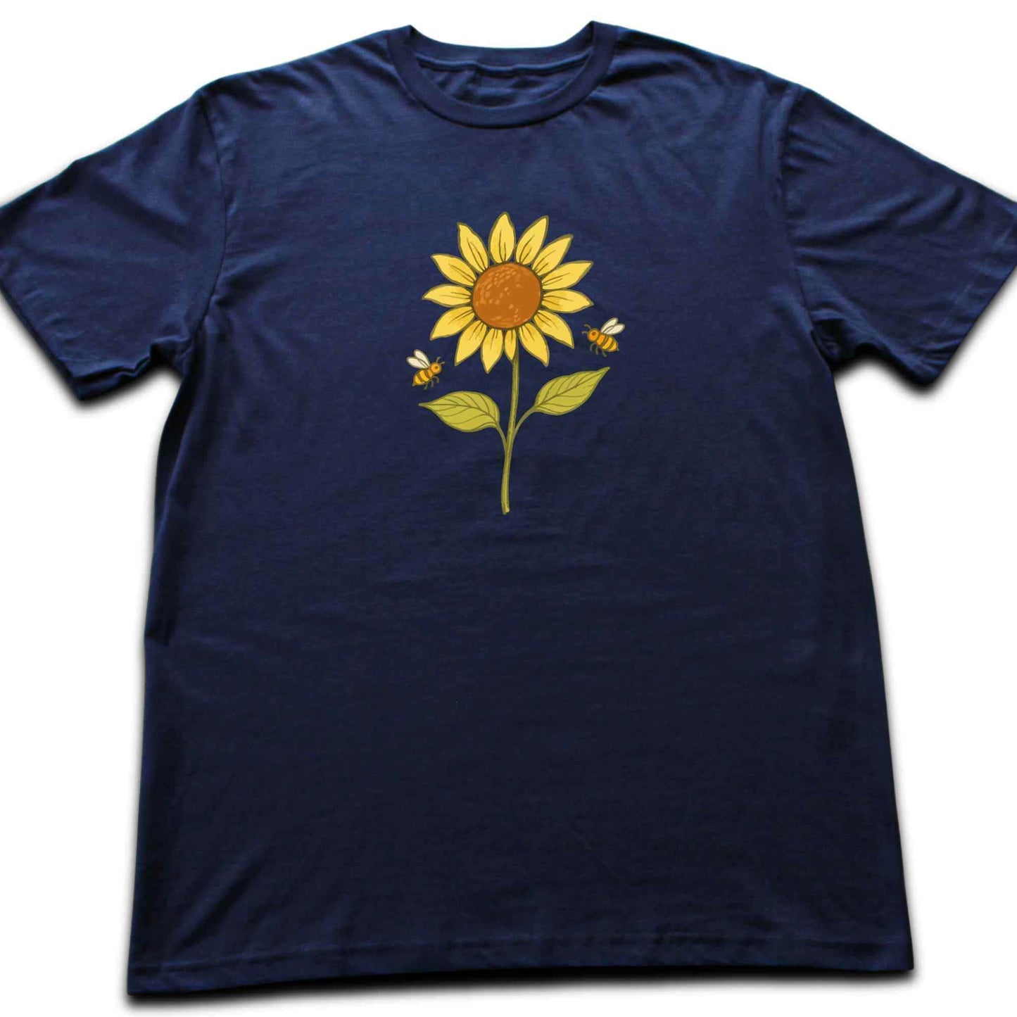 Sunflower And Bees T-shirt