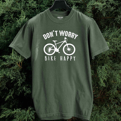 Don't Worry, Bike Happy T-shirt