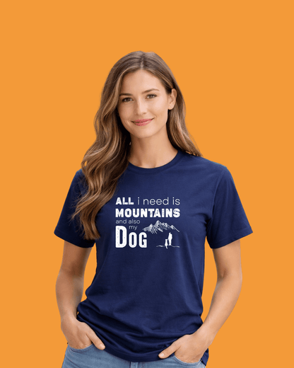 "All I Need is Mountains" Graphic T-shirt
