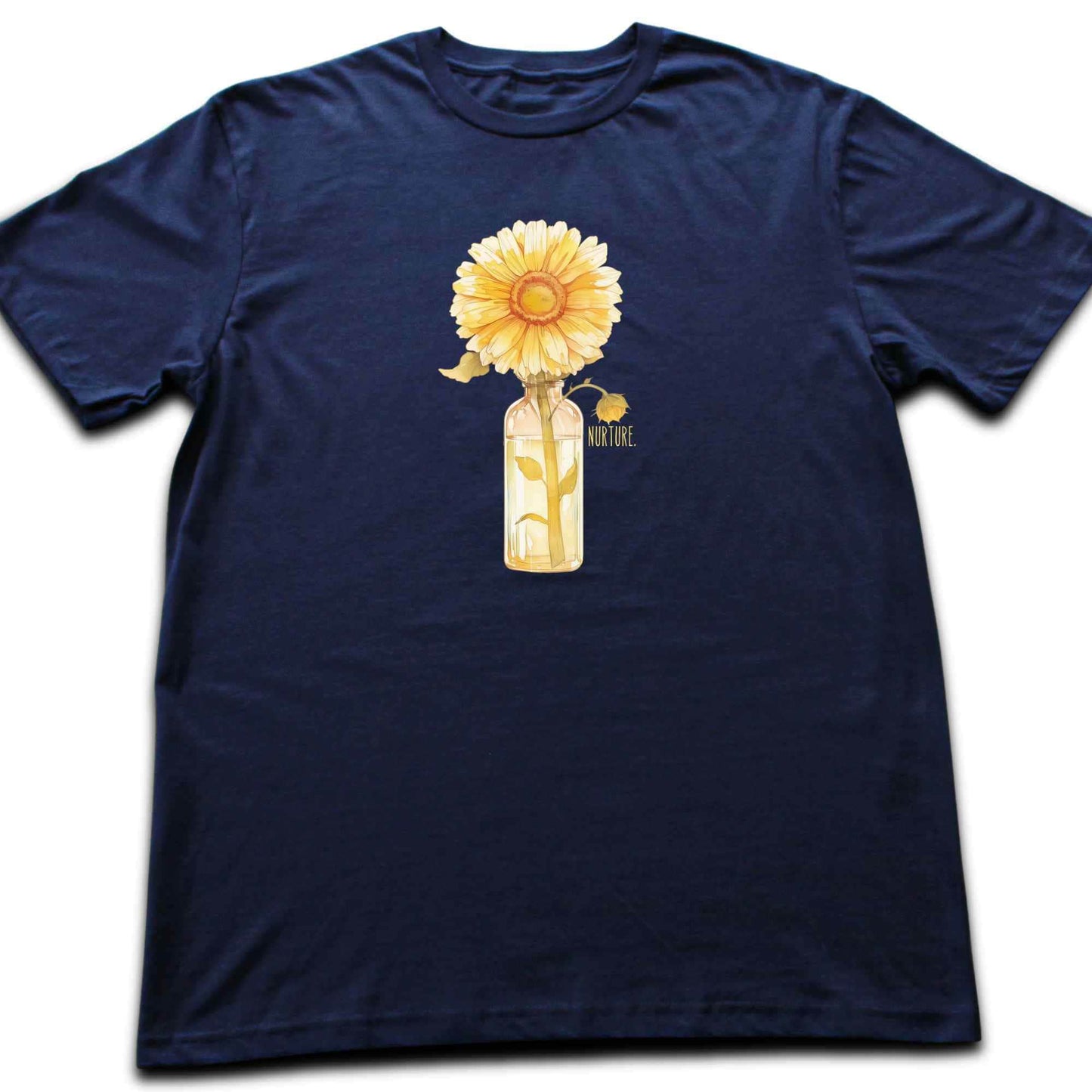 Nurture Sun Flower Bottle T-shirt