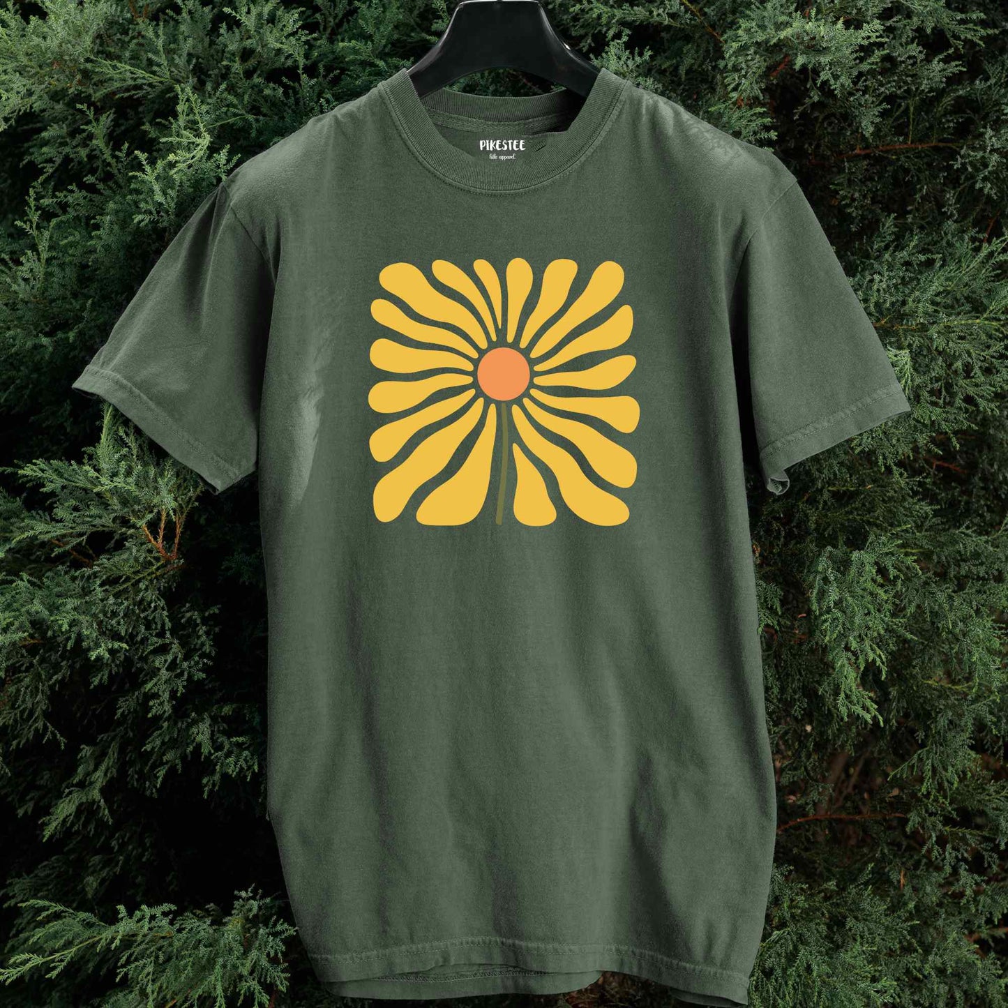 Abstract Sunflower T-shirt