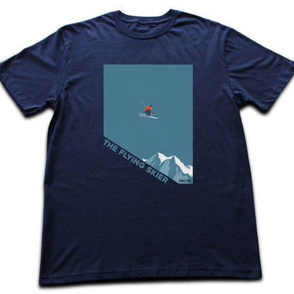 The Flying Skier T-shirt