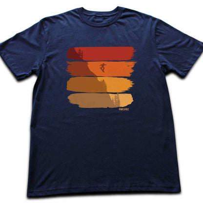 Gradient Snowboard Colors T-shirt