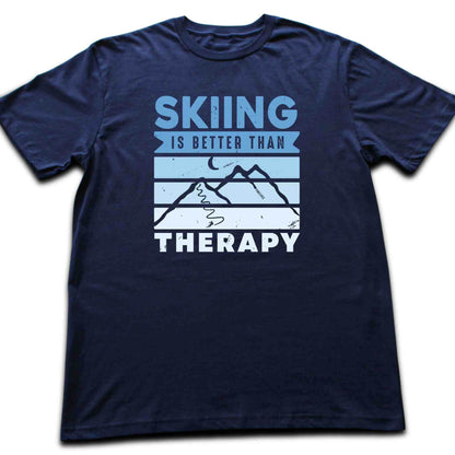 Ski Is Better Than Therapy T-shirt