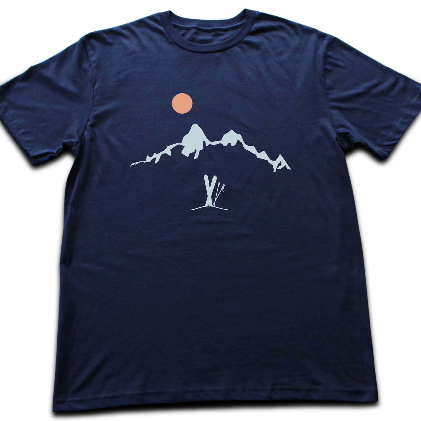 Ski Mountain Landscape T-shirt